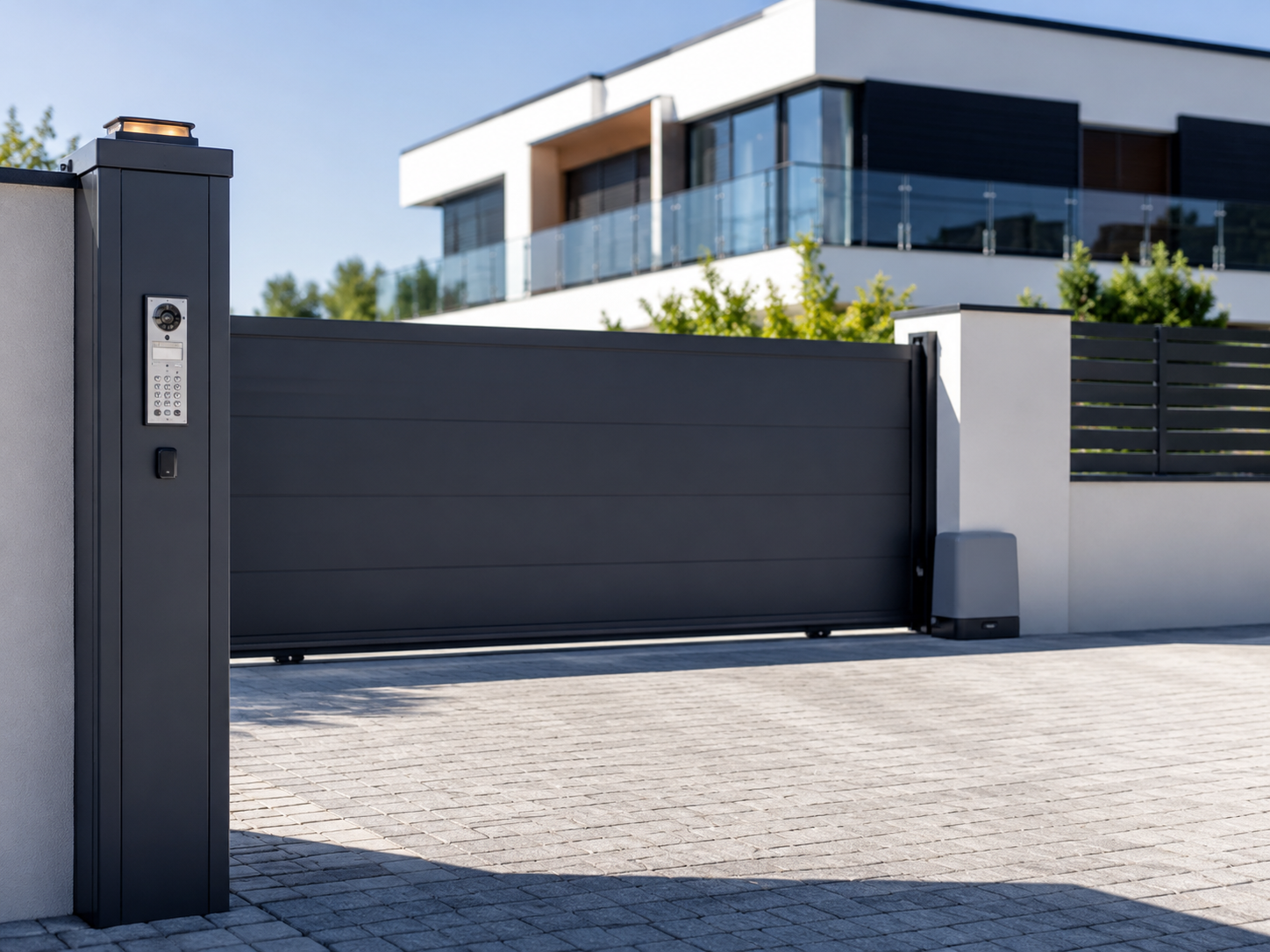 HD image of an automated gate and access solution